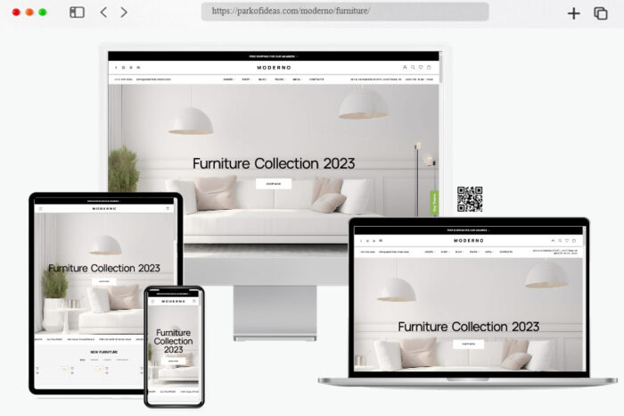 moderno furniture store woocommerce theme