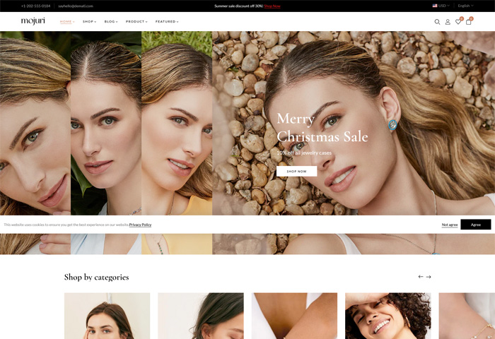 mojuri jewelry store shopify theme