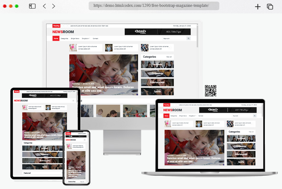 The 20 Best Free Bootstrap Website Templates for 2024 – freshDesignweb
