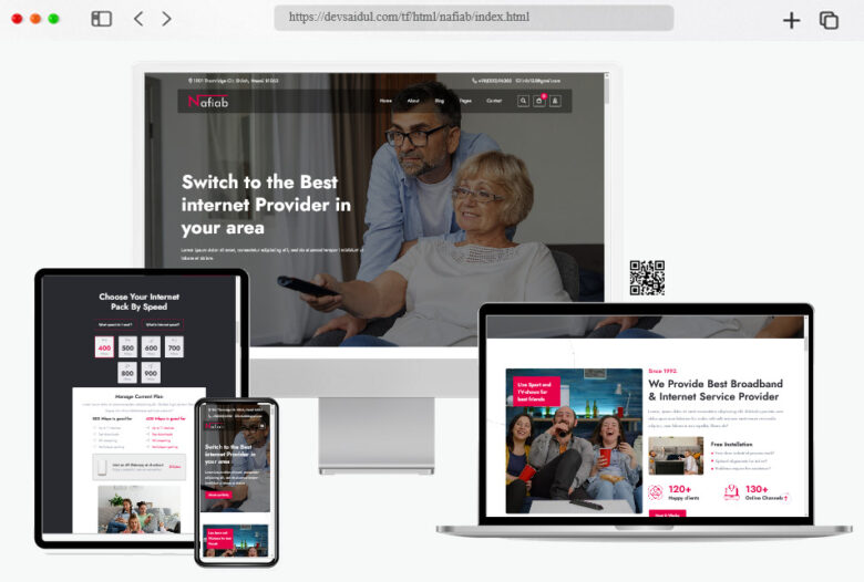 10+ Best Broadband & Provider Website Templates 2025
