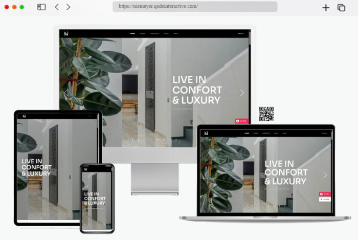 niemeyer creative interior design website theme