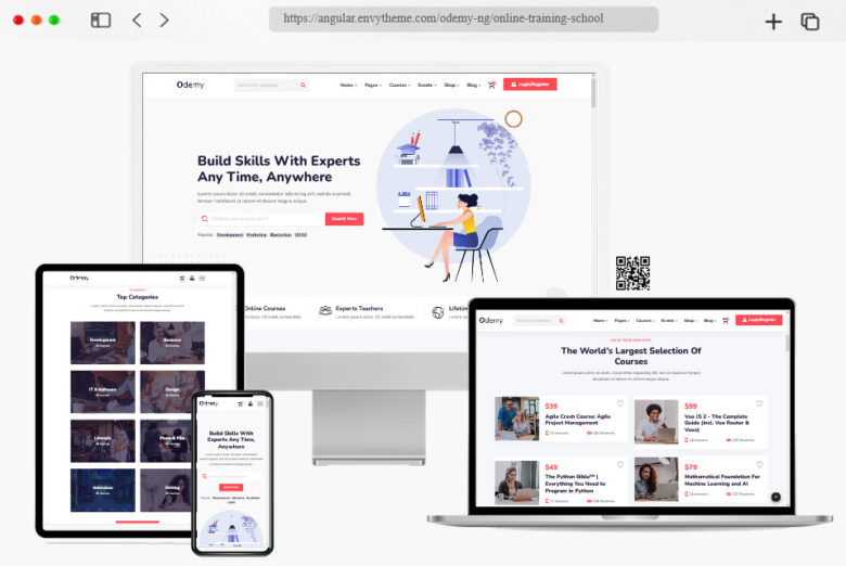 30+ Best Online Courses Website Templates for 2025 - freshDesignweb