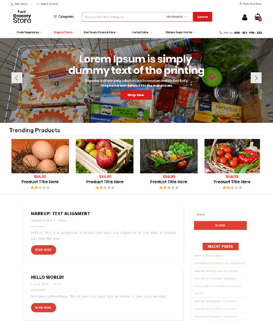 online grocery mart