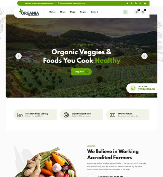 organia organic food