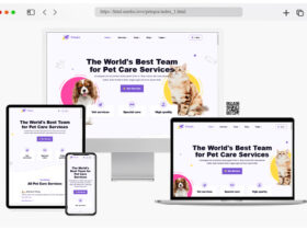 petopia pet care service website template