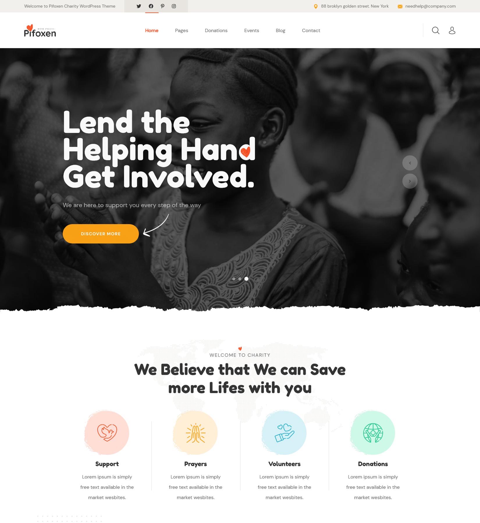 63 Best Charity WordPress Themes 2023 - freshDesignweb