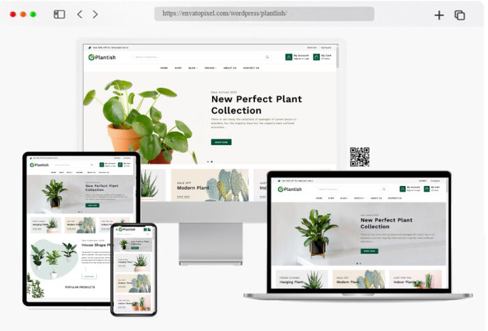 plantish gardening woocommerce theme