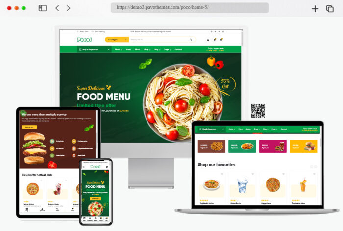 poco foodie wordpress theme