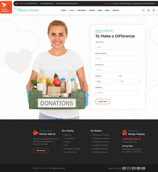 pure hearts charity