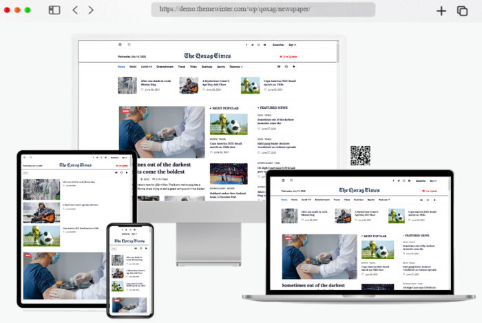 qoxag wordpress news magazine theme
