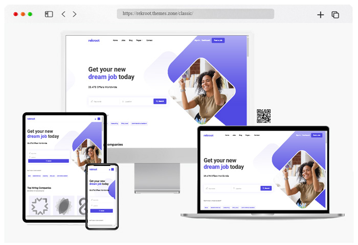 rekroot recruitment agency wordpress theme