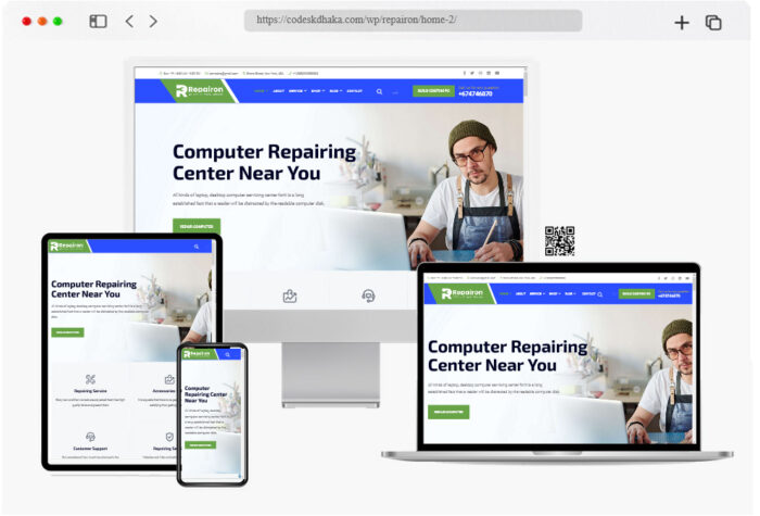 repairon repair services wordpress theme