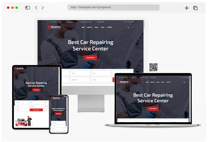 repairon repair services wordpress theme