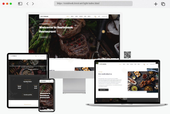 restabook special offers and promotions in restaurant templates