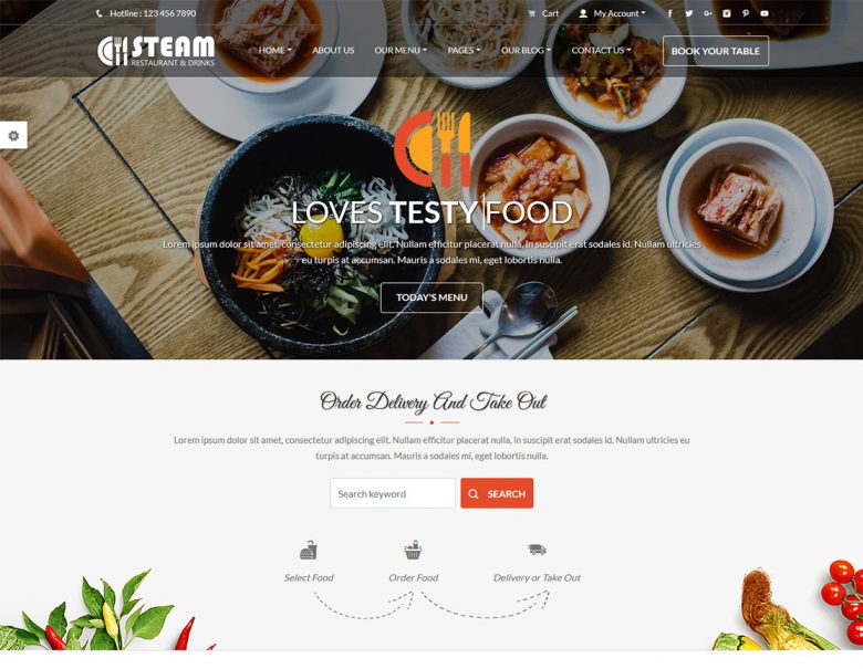 90 Best Restaurant Cafe Website Templates Free Premium FreshDesignweb