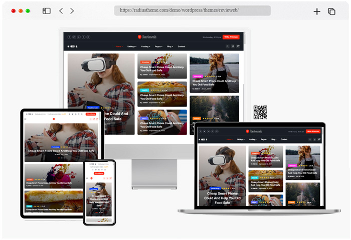 revieweb review wordpress theme
