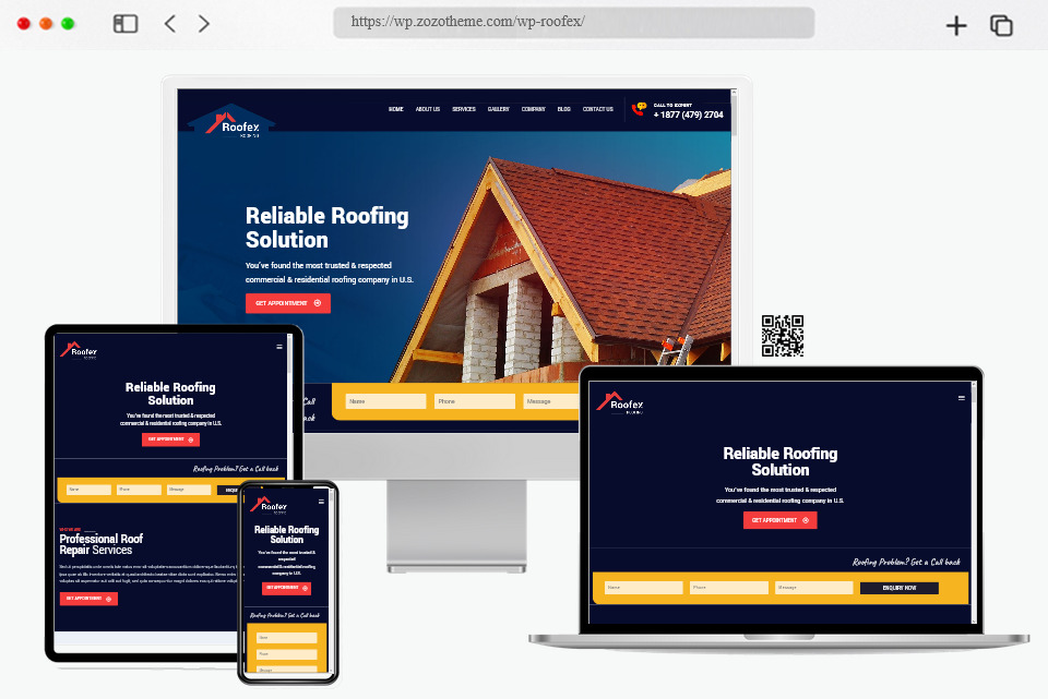 10+ Best Roofing Services WordPress Themes For 2023 - FreshDesignweb