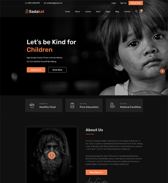 sadakat charity