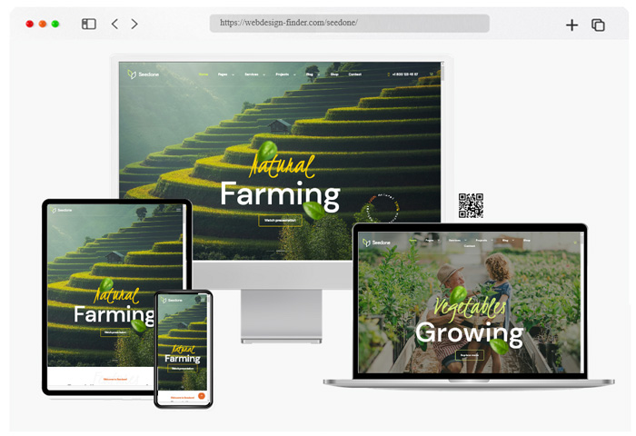 seedone agriculture wordpress theme