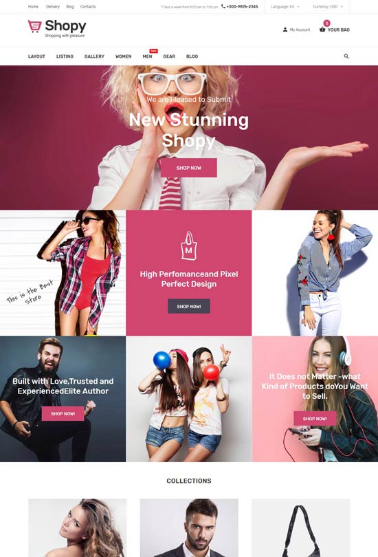 16 Best Clothes Fashion Magento Themes - freshDesignweb