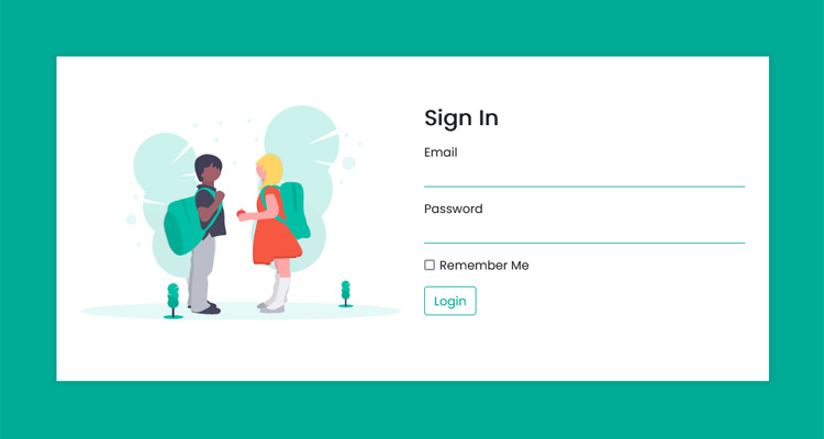 simple bootstrap login form