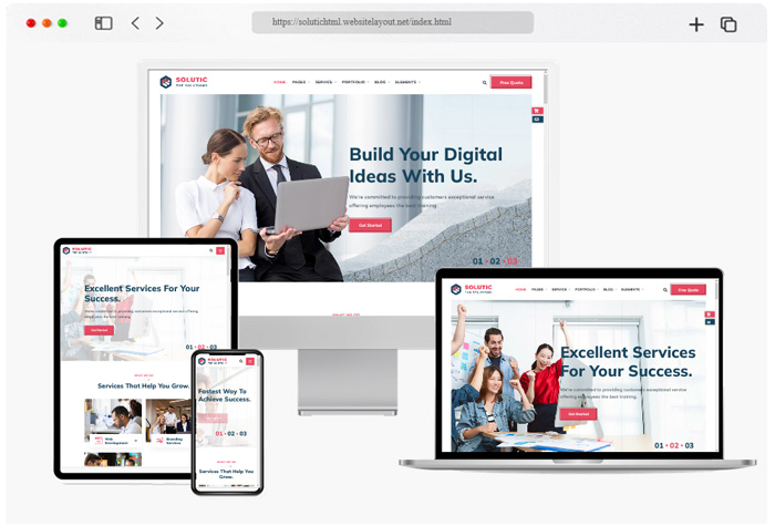 solutic it solutions services html template