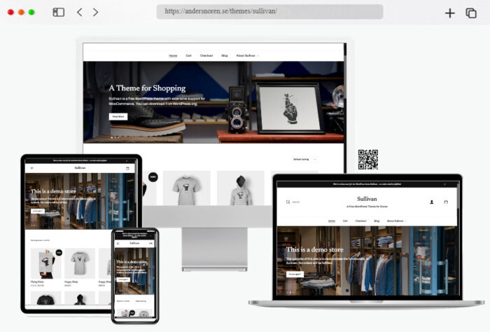 sullivan stylish woocommerce stores wordpress theme