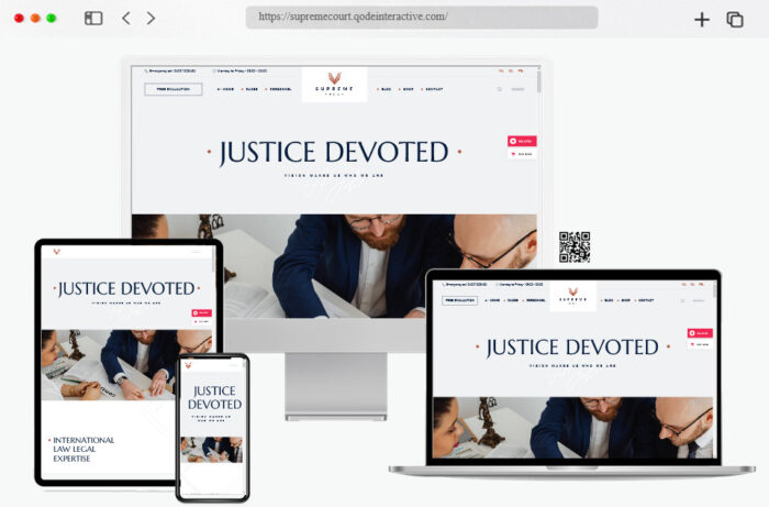 supremecourt law firm and attorney theme