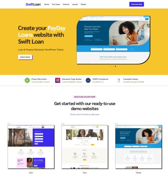 swift loan banking finance