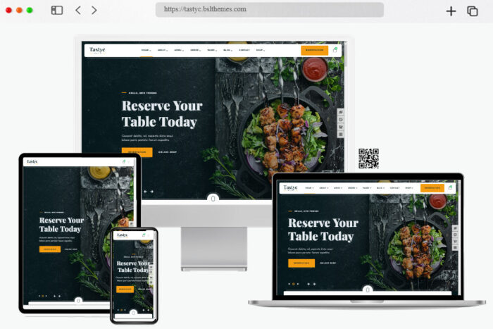 tastyc restaurant wordpress theme