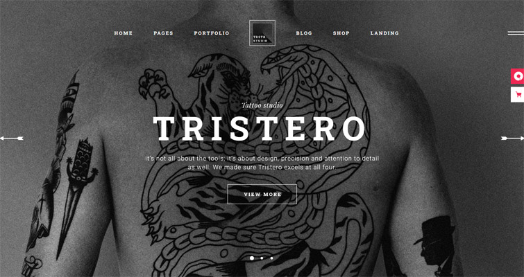Kyngo  Tattoo Studio Elementor Template Kit WordPress  Envato Elements
