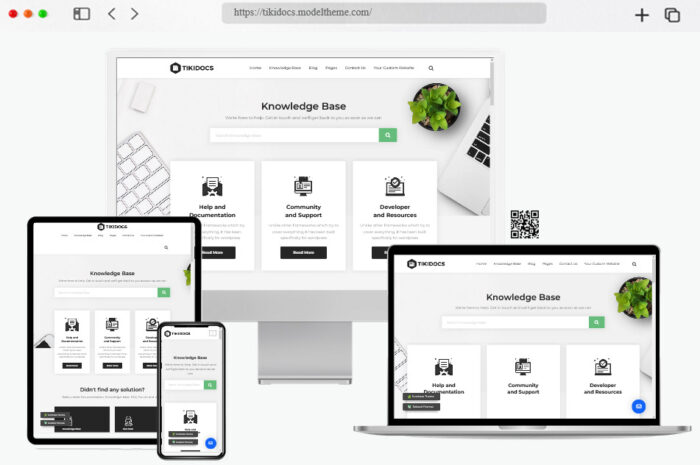 tikidocs knowledgebase support forum wordpress theme