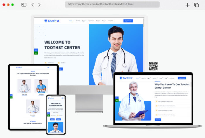 toothst dental clinic html template
