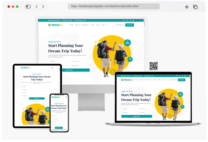 travelin travel tour booking html templates