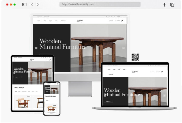 trikon furniture woocommerce theme