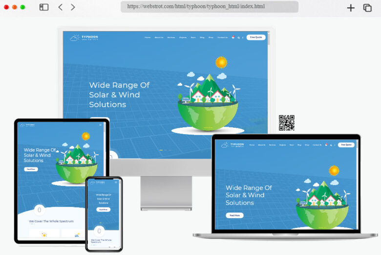 Top Wind & Solar Energy Website Templates For 2024 – FreshDesignweb