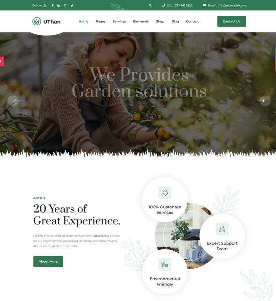 uthan landscaping gardening