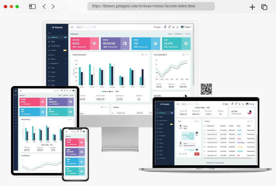 6 Best PHP Admin Dashboard Templates 2024 – freshDesignweb