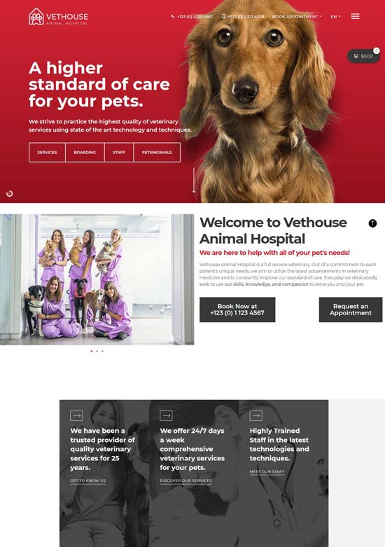 50+ Best Pet & Animal WordPress Themes 2020 - freshDesignweb