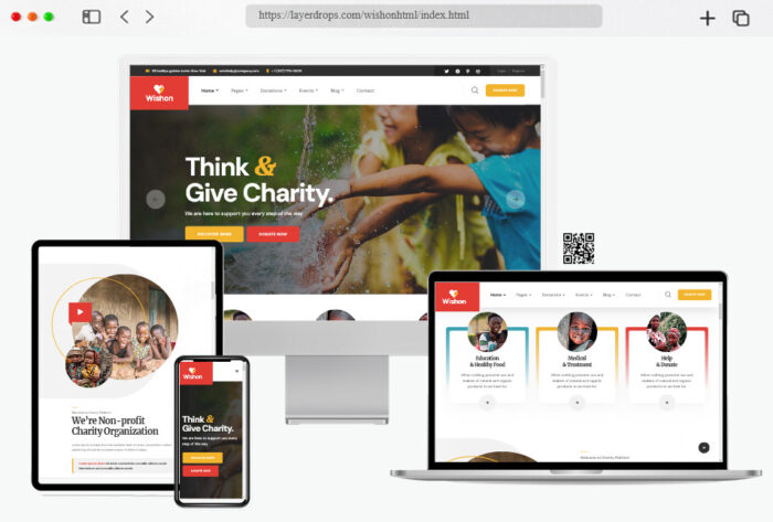 wishon non profit organization template