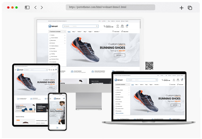 wolmart marketplace ecommerce html template