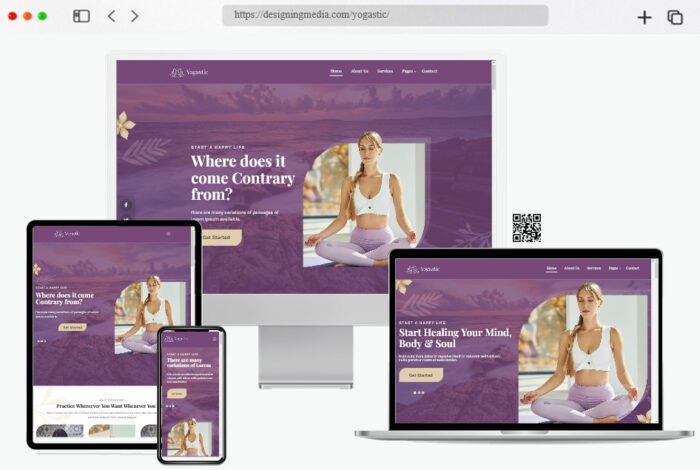 yogastic yoga wordpress theme