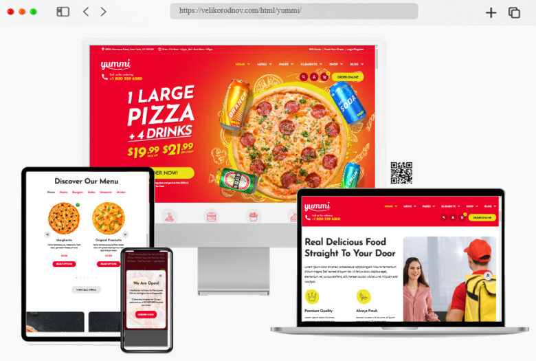 9 Best Fast Food Restaurant Website Templates - freshDesignweb