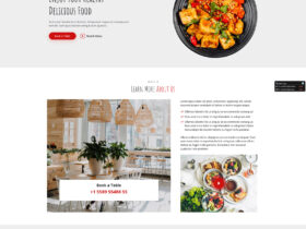 Yummy Bootstrap Restaurant Website Template