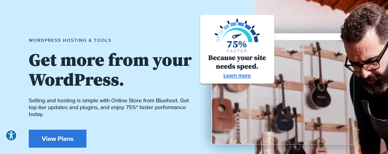 bluehost wordpress hosting