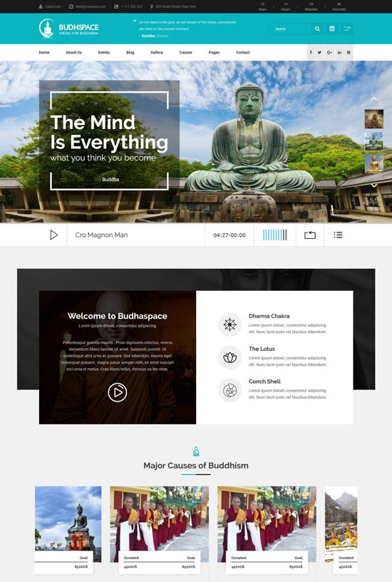 buddha html template