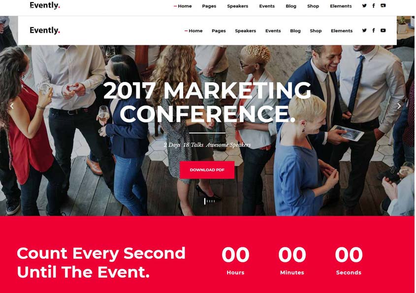 conference event wordpress themes