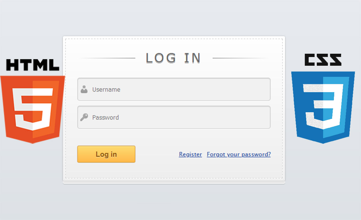 Login Page Html Css Template