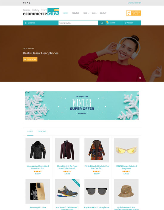 33 Best Free eCommerce WordPress Themes 2023 - freshDesignweb