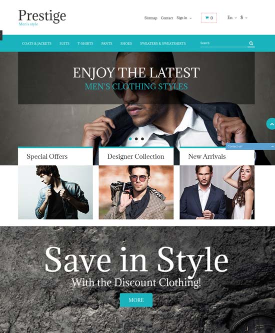 Fashion Store Free Prestashop Theme